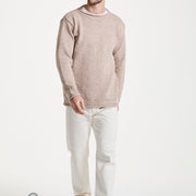 Men's Merino Wool Roll Neck Jumper by Aran Mills - 4 Colours