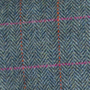 Women's Harris Tweed Jacket - Maggie - Blue/Green