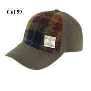Unisex Baseball Cap with 100% Harris Tweed