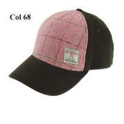 Unisex Baseball Cap with 100% Harris Tweed