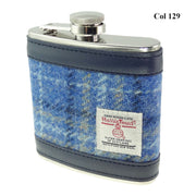 6oz Harris Tweed Hip Flask