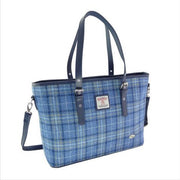 Harris Tweed Large Tote Bag with Shoulder Straps - Spey