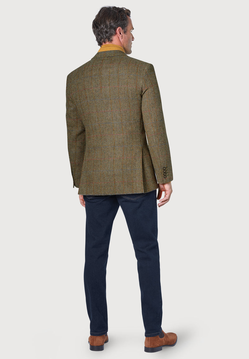 Mens Harris Tweed Classic Fit Jacket - Stromay
