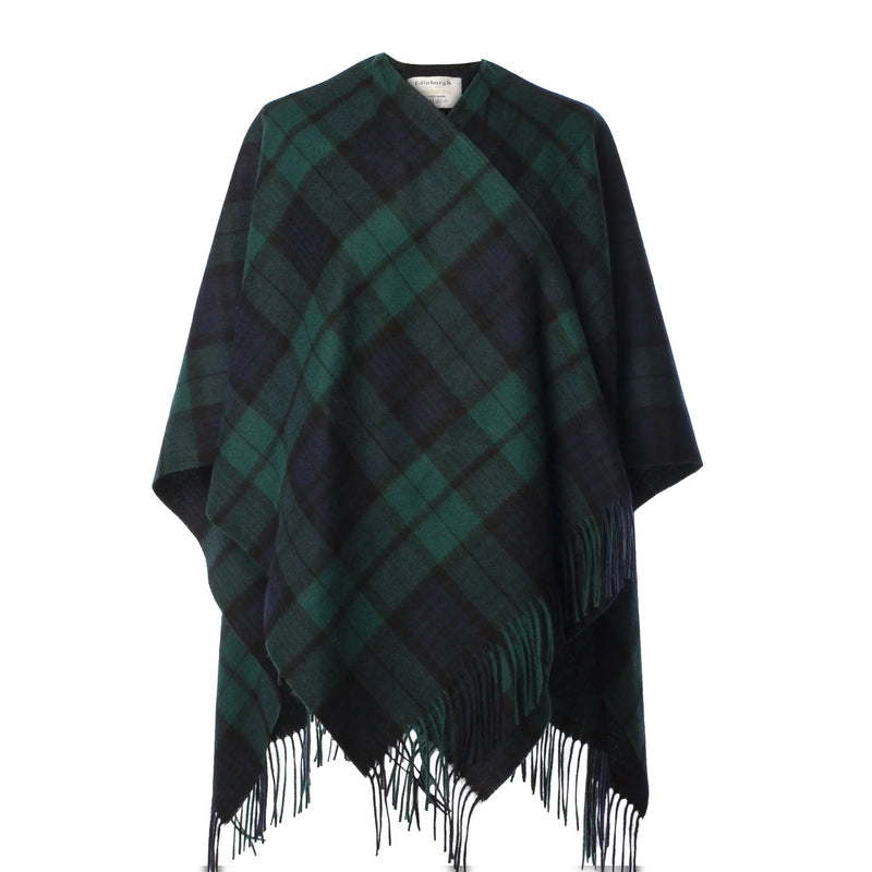 Women's Tartan Lambswool Mini Cape