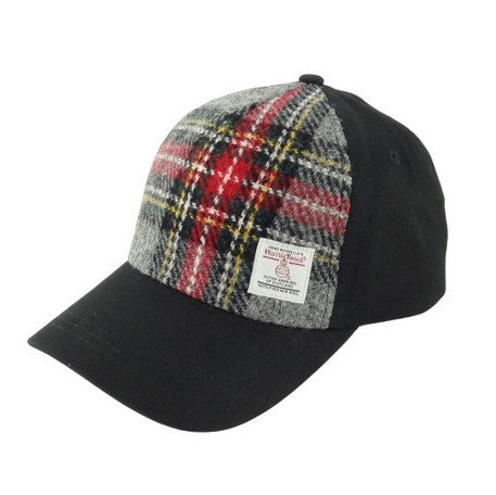 Unisex Baseball Cap with 100% Harris Tweed