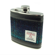 6oz Harris Tweed Hip Flask