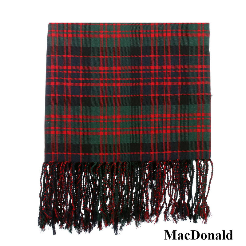 Polyviscose Tartan Fly Plaid - 15 Colours