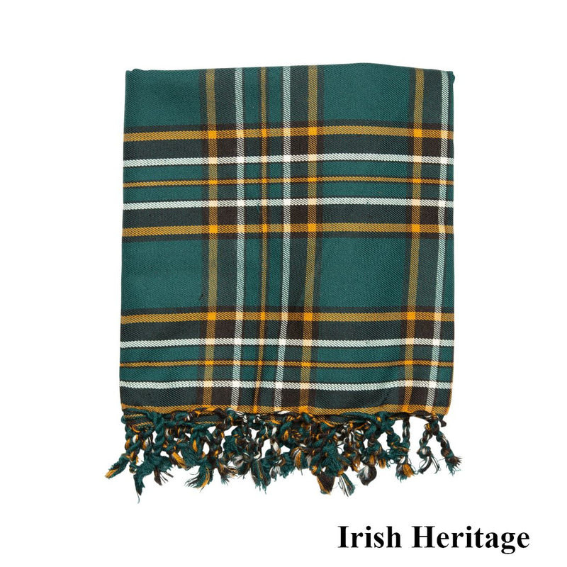 Polyviscose Tartan Fly Plaid - 16 Colours