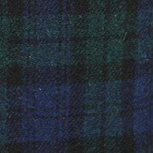 Ladies Harris Tweed Duffle Coat in Black Watch