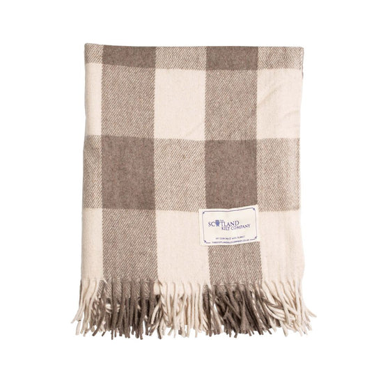 Wool Tartan Knee Blanket - 36'' x 59'' - Jacob