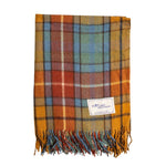 Wool Tartan Knee Blanket - 36'' x 59'' - Buchanan Antique
