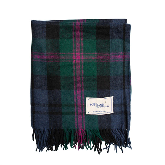 Wool Tartan Knee Blanket - 36'' x 59'' - Baird