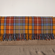 Wool Tartan Knee Rug - Buchanan Antique