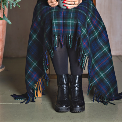 Wool Tartan Knee Blanket - 36'' x 59'' - MacKenzie
