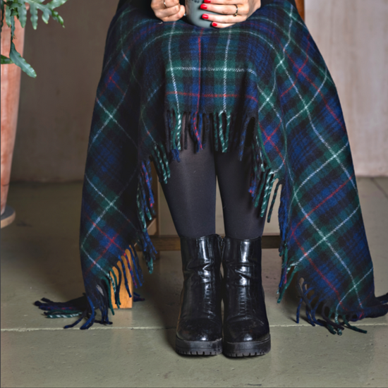 Wool Tartan Knee Rug - MacKenzie