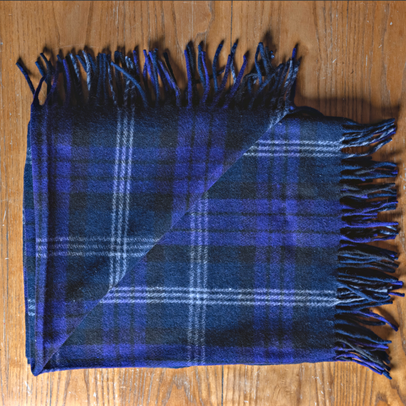 Wool Tartan Knee Blanket - 36'' x 59'' - Scottish Heritage