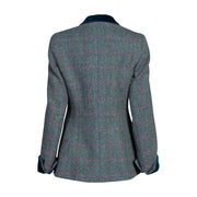 Women's Harris Tweed Jacket - Maggie - Blue/Green