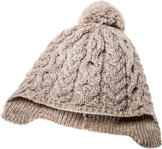 Childrens Supersoft Merino Wool Bobble Hat by Aran Mills - 4 Colours