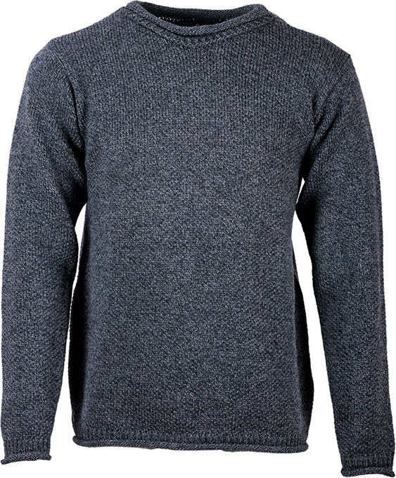 Men's Merino Wool Roll Neck Jumper by Aran Mills - 4 Colours
