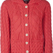 Women's Supersoft Merino Wool Six Button Cardigan by Aran Mills - 7 Colours