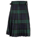 Men's Kilt - Polyviscose Party Kilt - Black Watch Modern