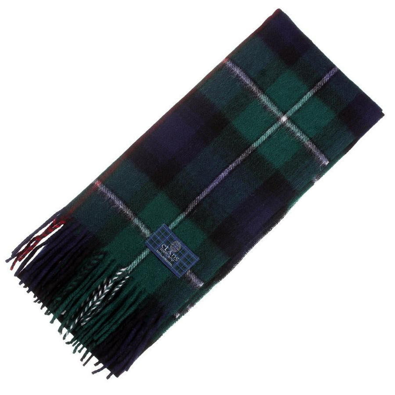 Clan Tartan Scarf - MacKenzie Modern