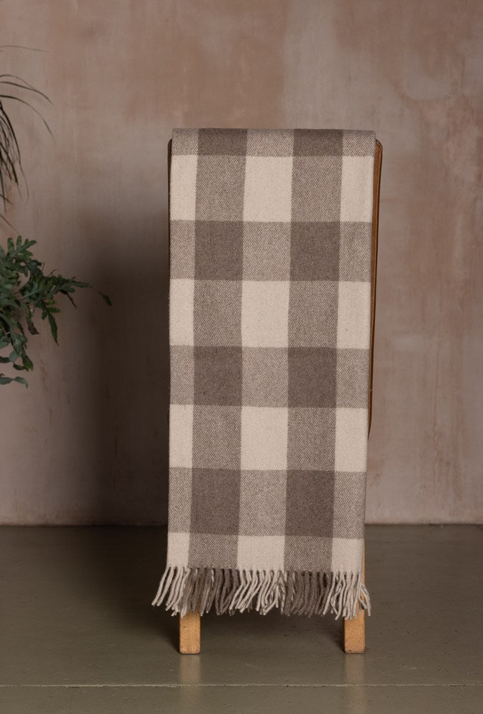 Wool Tartan Blanket - 60'' x 70'' - Jacob