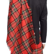 Gents Deluxe 100% Wool Lochcarron Strome Heavyweight Fringed Fly Plaid - Made to Order