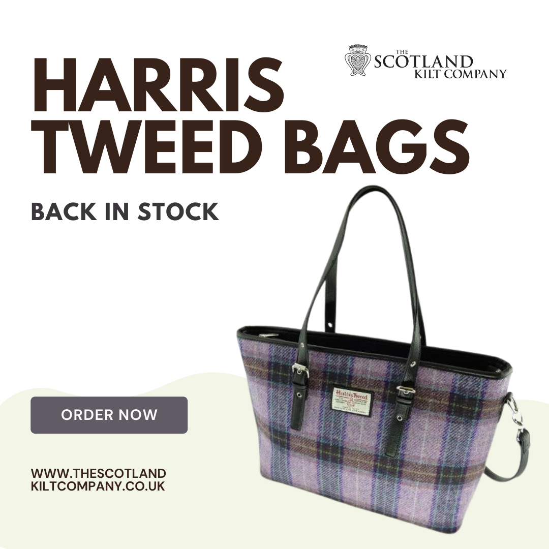 Harris Tweed Bags Back in Stock!