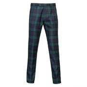 Instock Polyviscose Tartan Trousers - Black Watch