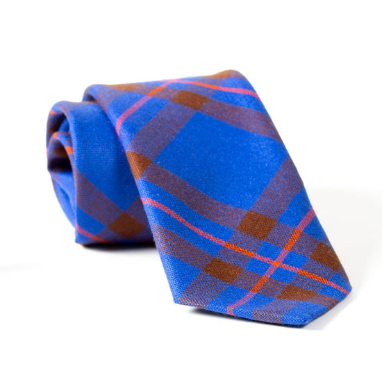 100% Wool Tartan Neck Tie - Elliot Ancient