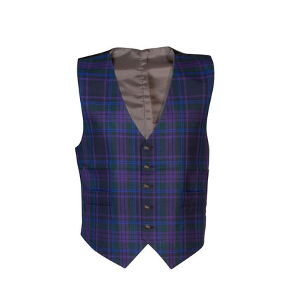 Gents Polyviscose Tartan Waistcoat - Spirit of Scotland