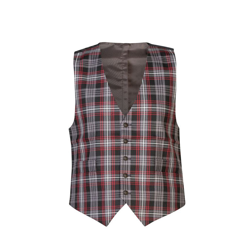 Gents Polyviscose Tartan Waistcoat - Auld Lang Syne