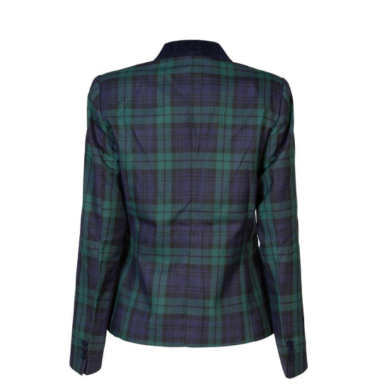 Women's Tartan Short Jacket - Black Watch