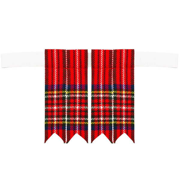 Acrylic Tartan Flashes - Royal Stewart