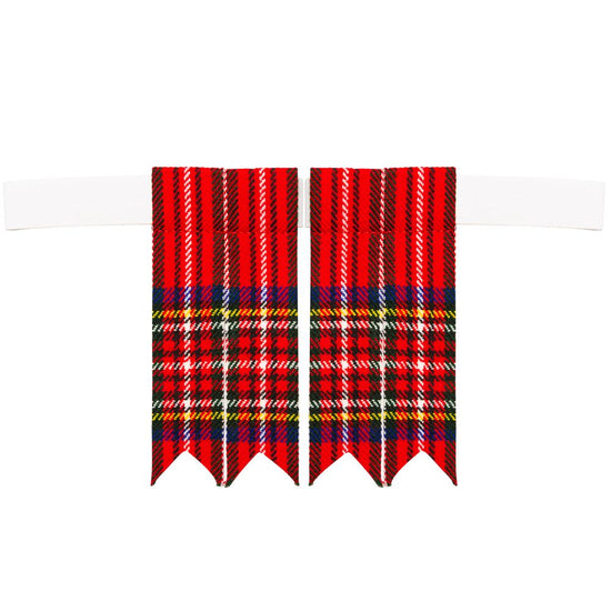 Acrylic Tartan Flashes - Royal Stewart