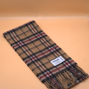 100% Lambswool Mini Tartan Scarf - 11 Colours