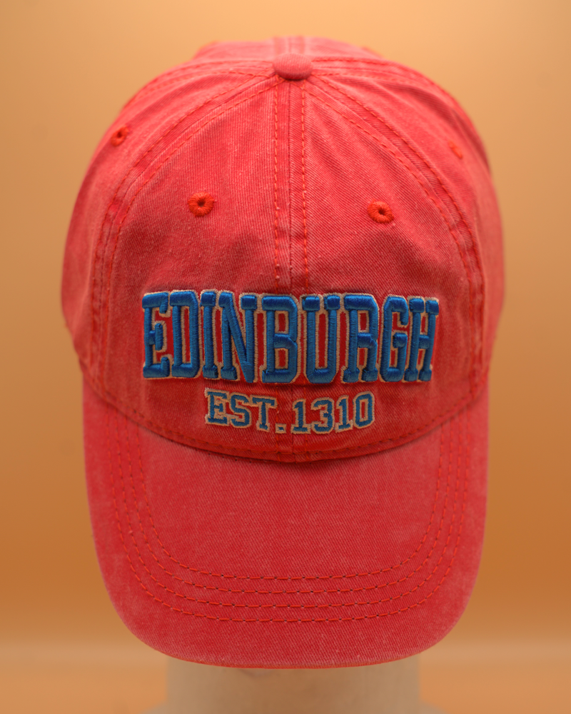 Unisex Edinburgh Cap - Red