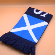Scotland Scarf – Football and Rugby Fan Scarf with Saltire