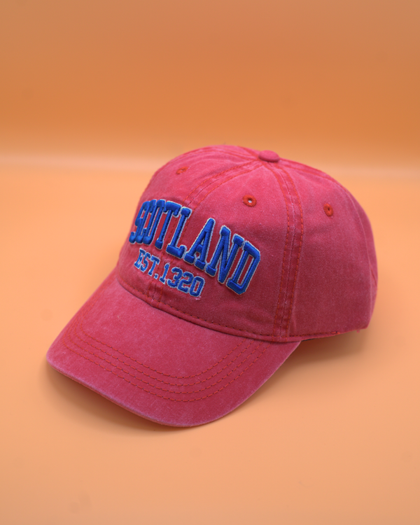 Unisex Scotland Cap - Red