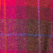 Women's Harris Tweed Jacket - Maggie - Red/Brown Check