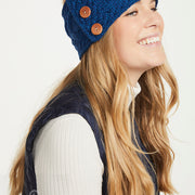 Women's Supersoft Merino Wool Cable Knit Headband by Aran Mills - 7 Colours