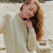 Unisex Merino Wool Crew Neck Sweater by Aran Mills - 5 Colours