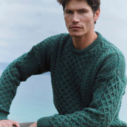 Unisex Merino Wool Crew Neck Sweater by Aran Mills - 5 Colours