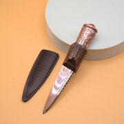 Bladed Sgian Dubh with horn handle