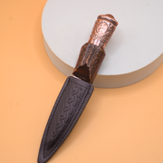 Bladed Sgian Dubh with horn handle