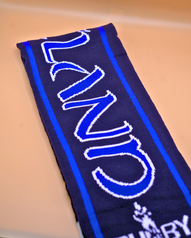 Scotland Scarf – Football and Rugby Fan Scarf with Thistle