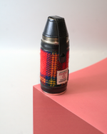 8oz Harris Tweed Hunting Flask and 4 Cups