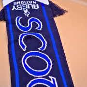 Scotland Scarf – Football and Rugby Fan Scarf with Thistle