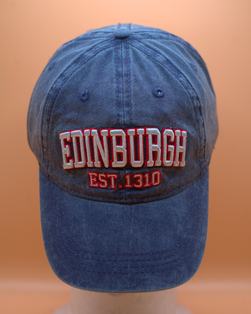 Unisex Edinburgh Cap - Denim Blue